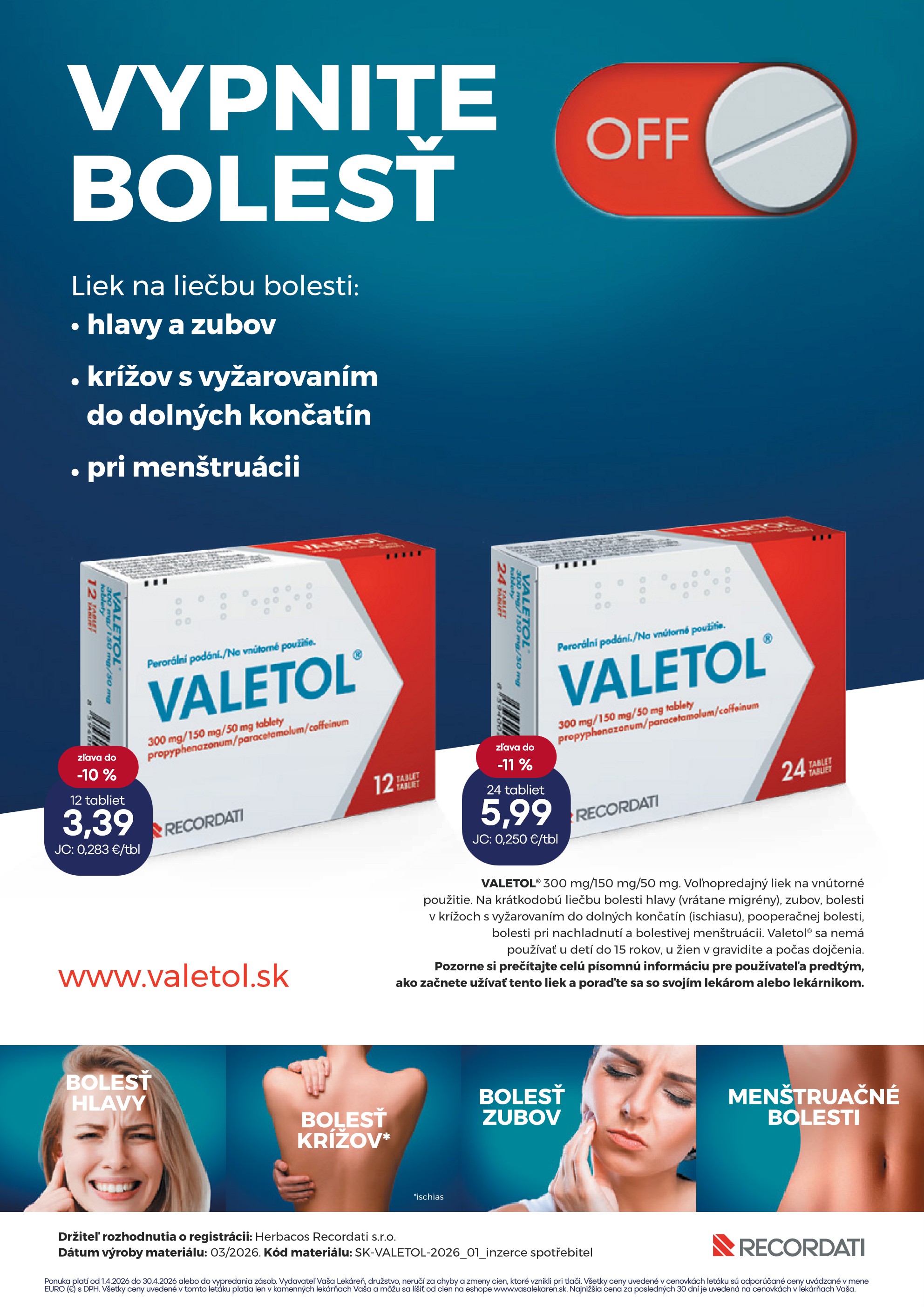 Akciový leták apríl 11